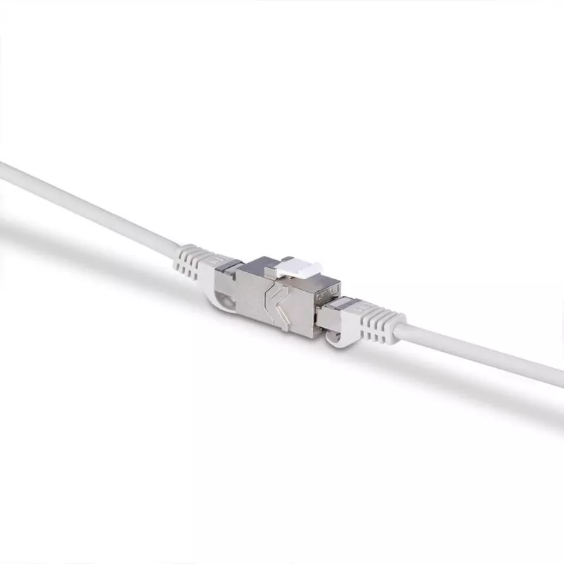 Lindy CAT 6A sieviešu savienotājs Keystone RJ-45 plakans metālisks 1 gab.