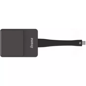 iiyama WP D002C viedtelevizora donglis USB 4K Ultra HD melns, sudrabs