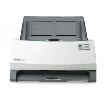 Plustek SmartOffice PS406U Plus ADF skeneris 600 x 600 DPI A4 Pelēks, Balts