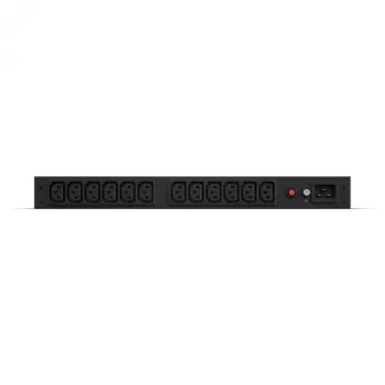 CyberPower PDU20BHVIEC12R strāvas sadalītājs (PDU) 12 AC kontaktligzdas 1U Melns
