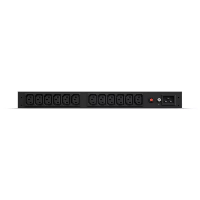 CyberPower PDU20BHVIEC12R strāvas sadalītājs (PDU) 12 AC kontaktligzdas 1U Melns