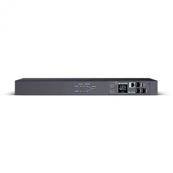 CyberPower PDU44004 strāvas sadales bloks (PDU) 12 AC kontaktligzdas 1U Melns