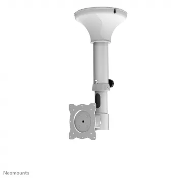 Neomounts FPMA-C025SILVER griestu stiprinājums monitoram/TV 10-30 collas - h 37-47 cm - slīpējams