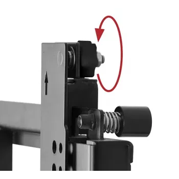 Video sienas stiprinājums B-TECH BT8312/B Ultra-Slim Pop-Out