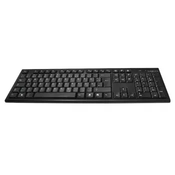 Bezvadu tastatūras un peles komplekts LogiLink ID0104 Melns