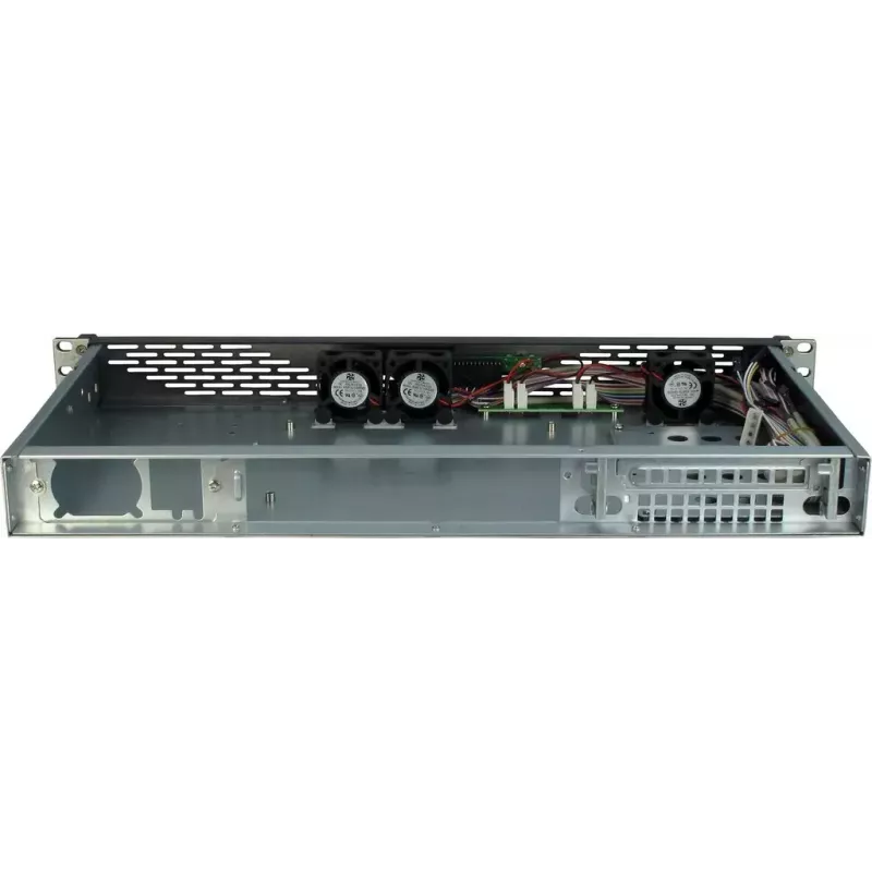 Servera korpuss Inter-Tech 1U K-125L Mini ITX pelēks