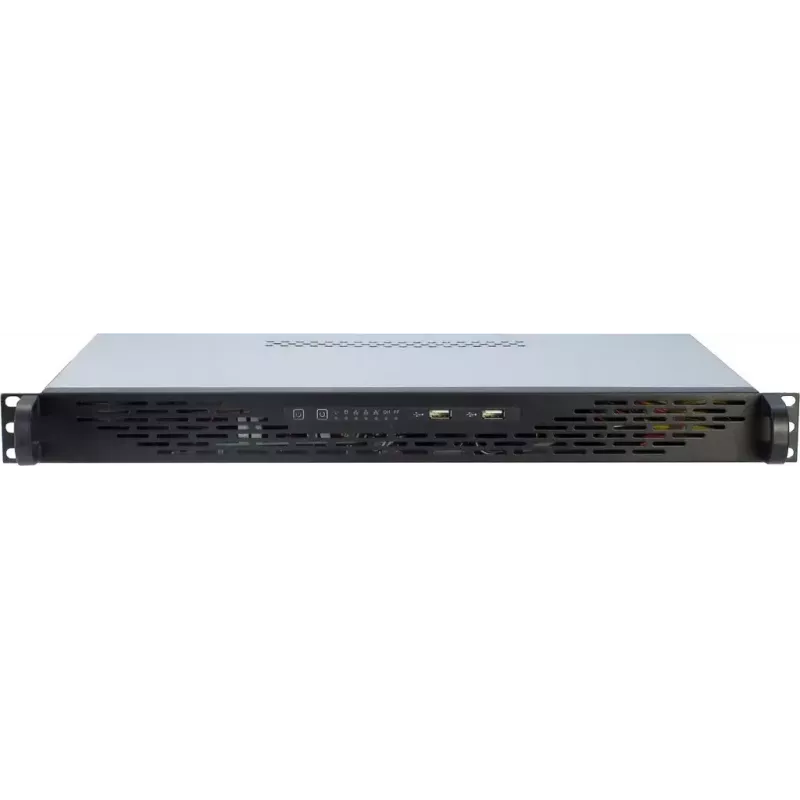 Servera korpuss Inter-Tech 1U K-125L Mini ITX pelēks