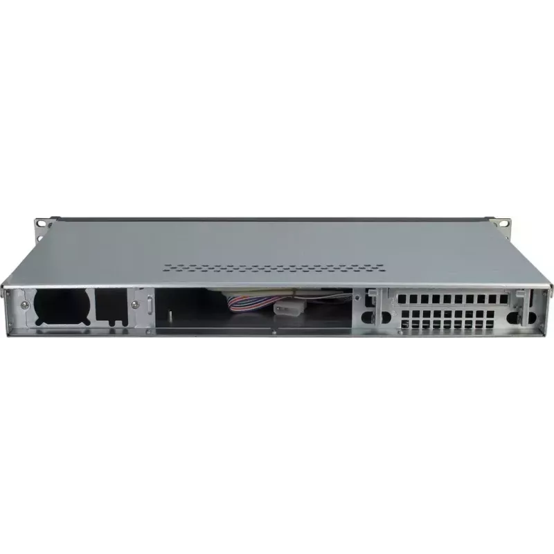 Servera korpuss Inter-Tech 1U K-125L Mini ITX pelēks