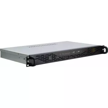 Servera korpuss Inter-Tech 1U K-125L Mini ITX pelēks