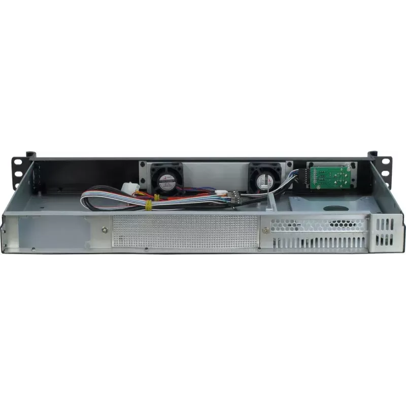 Servera korpuss Inter-Tech IPC-K-126L Rack Melns