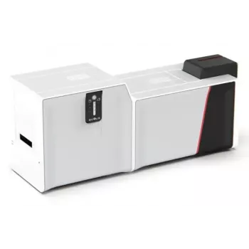 Plastikāršu printeris Evolis Primacy 2 — sublimācijas/sveķu termopārnese, 300 x 1200 DPI, 100 karšu padeve, Fast Ethernet