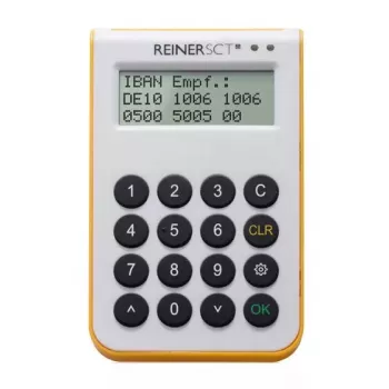 Smart karšu lasītājs Reiner SCT cyberJack one USB balts dzeltens