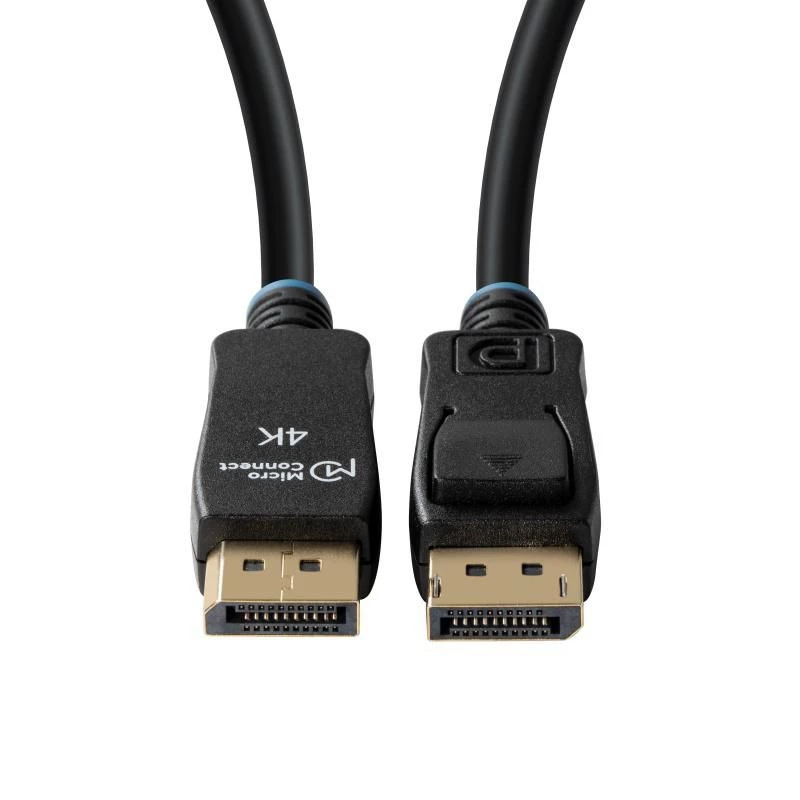 Microconnect DP-MMG-180 DisplayPort kabelis 1,8 m Melns