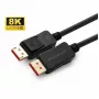 Microconnect MC-DP-MMG-150V1.4 DisplayPort kabelis 1.5 m Melns