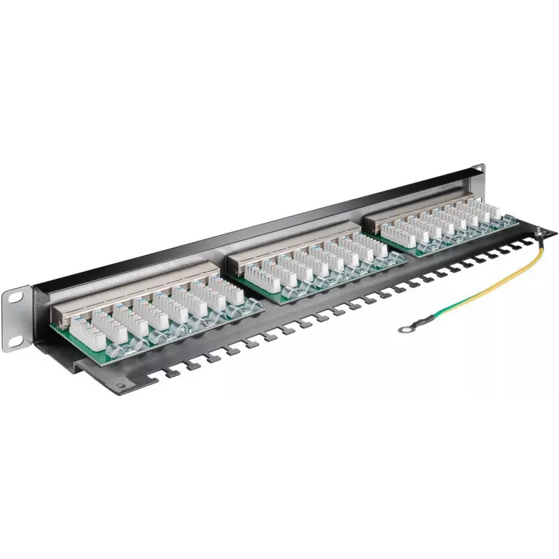 Microconnect PP-014 patērētāju panelis 1U 24 porti Cat6