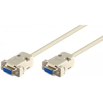 Microconnect SCSENN2N seriālais kabelis balts 1.8 m DB9