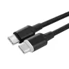 Microconnect USB3.1CC1-MAGNET USB kabelis, USB 3.2 Gen 1, 1 m, melns