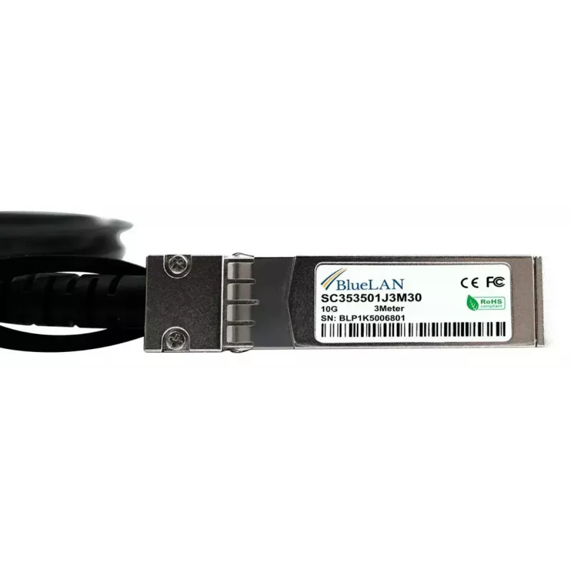 InfiniBand/optiskās šķiedras kabelis BlueOptics 00AY765-BL 2 m SFP+
