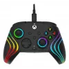 Spēļu kontrolieris PDP Afterglow Wave Black – vadu USB Type‑C kontrolieris PC, Xbox One, Xbox Series S/X, 2.43 m kabelis