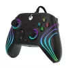 Spēļu kontrolieris PDP Afterglow Wave Black – vadu USB Type‑C kontrolieris PC, Xbox One, Xbox Series S/X, 2.43 m kabelis