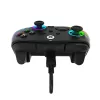 Spēļu kontrolieris PDP Afterglow Wave Black – vadu USB Type‑C kontrolieris PC, Xbox One, Xbox Series S/X, 2.43 m kabelis