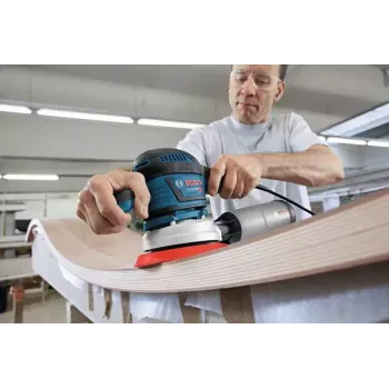 Bosch GEX 40-150 PROFESSIONAL Disku slīpmašīna 12000 RPM 24000 OPM Melna, Zila, Pelēka, Sarkana 400 W