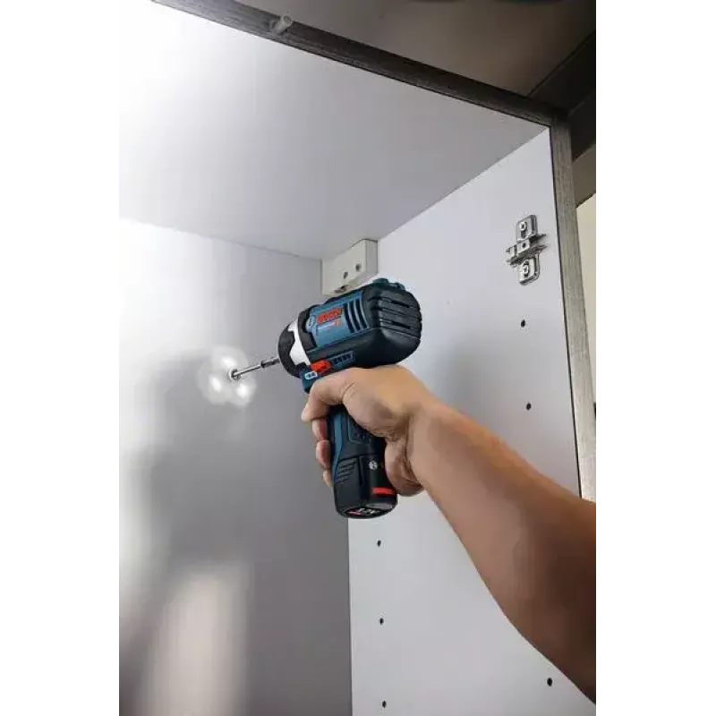 Bosch GDR 12V-105 Professional triecienuzgriežņu atslēga 1/4 collu 2600 RPM 105 N·m Melna, Zila