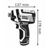 Bosch GDR 12V-105 Professional triecienuzgriežņu atslēga 1/4 collu 2600 RPM 105 N·m Melna, Zila