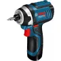 Bosch GDR 12V-105 Professional triecienuzgriežņu atslēga 1/4 collu 2600 RPM 105 N·m Melna, Zila