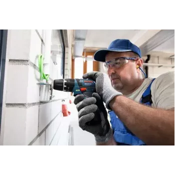 Bosch GSB 10,8-2-LI Professional bezvadu triecienurbjmašīna, 10,8 V, 2 ātrumi, bezatslēgas patrona