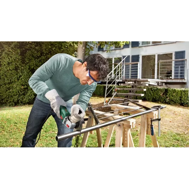 Bosch UniversalGrind 750-115 06033E2000 leņķa slīpmašīna, 750 W, zaļa/melna