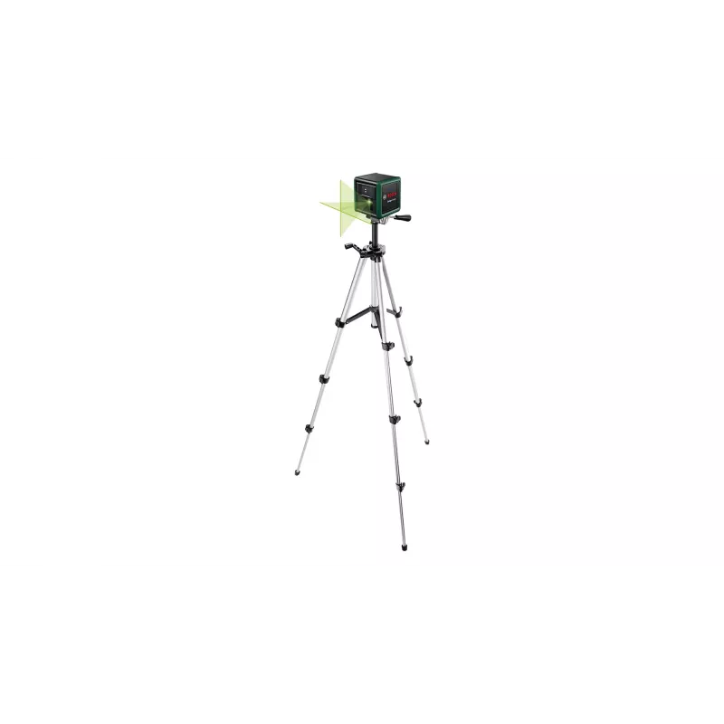 Lāzera līmeņrādis Bosch Quigo Green ar statīvu 1,1 m