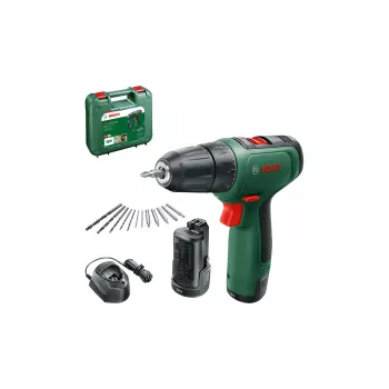 Bosch EasyDrill 1200 bezvadu urbjmašīna 12V 1.5Ah 1500 apgr./min bezatslēgas patrona 0.94 kg Melna, Zaļa