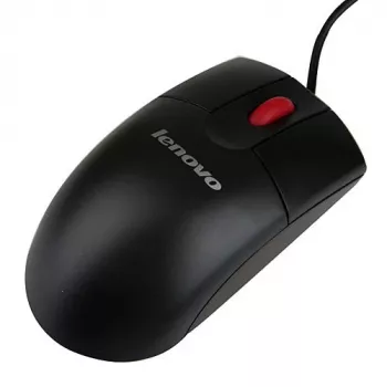 Lenovo 06P4069 optiskā pele, USB Type-A, 400 DPI, melna
