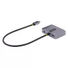 StarTech.com USB-C video adapteris, USB-C uz HDMI VGA daudzportu adapteris, 3,5 mm audio, 4K 60Hz HDR, 100W PD caurlaide, saderīgs ar Thunderbolt 3/4 - USB-C displeja ceļojumu adapteris
