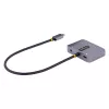 StarTech.com USB-C video adapteris, USB-C uz HDMI VGA daudzportu adapteris, 3,5 mm audio, 4K 60Hz HDR, 100W PD caurlaide, saderīgs ar Thunderbolt 3/4 - USB-C displeja ceļojumu adapteris