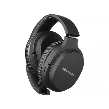 Sandberg Play'n Go Wireless austiņas, vadu un bezvadu, zvani/mūzika, 20 - 20000 Hz, 174 g, Melnas