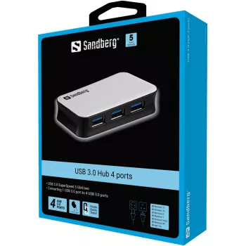 Sandberg USB 3.0 4 portu centrmezgls