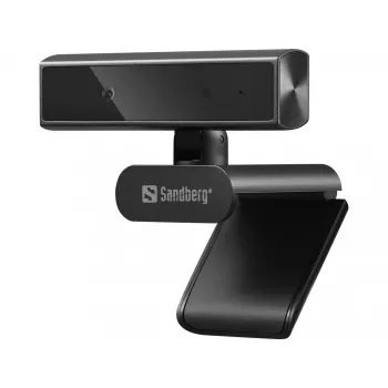 Sandberg Face-ID Webcam Mini 2 MP Full HD USB-C melna