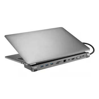 Sandberg USB-C 10-in-1 Doku Stacija