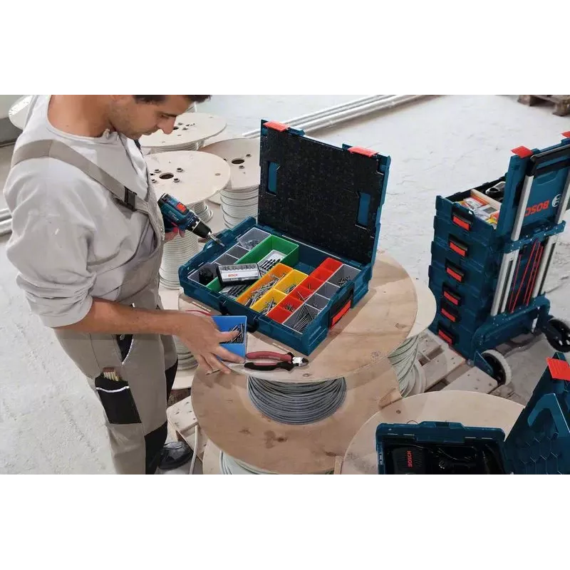 Bosch 1 600 A01 6NC uzglabāšanas kaste, taisnstūra, ABS, zila