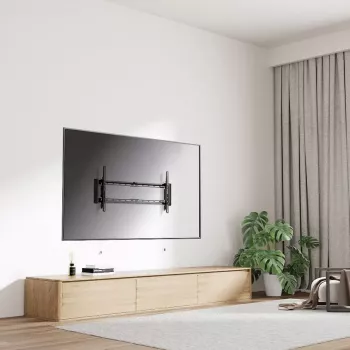 TV stiprinājums VALUE 17.99.1223 Melns 2.29 m 75 kg