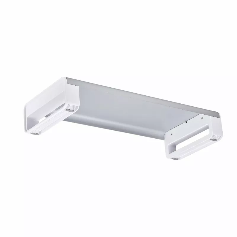 StarTech.com Ergonomiskais Monitora Pacēlājs, līdz 15kg, fiksēts augstums 9cm, galda datora/klēpjdatora statīvs, tērauda platforma, ātra salikšana, darbvirsmas optimizācija
