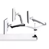 StarTech.com monitora galda stiprinājums 27 inch 16:9 vai 30 inch 21:9 ekrāniem, VESA 75x75/100x100, bezinstrumentu regulēšana, C-skava/caurums, atsperu palīdzība