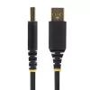 StarTech.com 30cm USB uz Null Modema seriālā adaptera kabelis, COM Retention, FTDI, USB-A uz DB9 RS232, maināmi DB9 uzgriežņi/skrūves, Windows/macOS/Linux