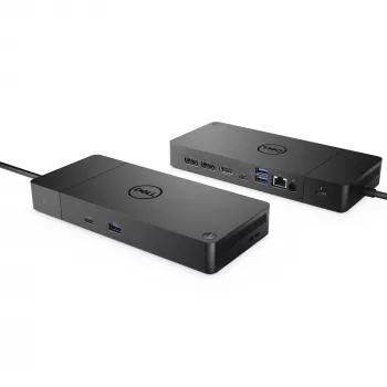 DELL WD19TBS-180W Vadu USB 3.2 Gen 2 (3.1 Gen 2) Type-C Melns