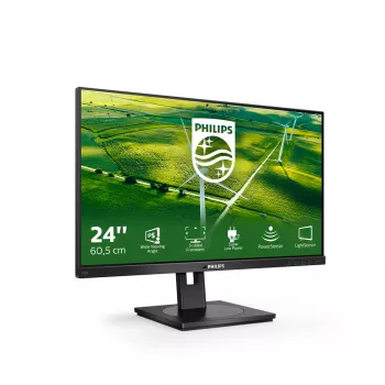 Philips 242B1G/00 monitors 60.5 cm (23.8 inch) 1920 x 1080 pikseļi Full HD LED Melns