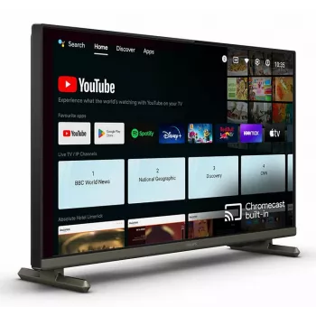 Philips 24HFL4518/12 viesnīcas televizors 61 cm (24 collas) HD 250 cd/m² Smart TV Melns 6 W