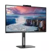 AOC 24V5CW/BK 23.8 collu IPS FHD monitors ar USB-C un Windows Hello tīmekļkameru