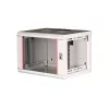 Sienas stiprināms skapis ROLINE Pro 7U 19 collu, 600x450 mm (PxD), pelēks, IP20, ar atslēgas slēdzeni